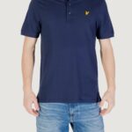 Polo manica corta Lyle & Scott Blu - Foto 1