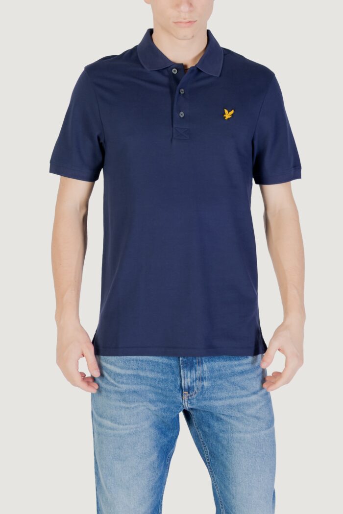 Polo manica corta Lyle & Scott  Blu