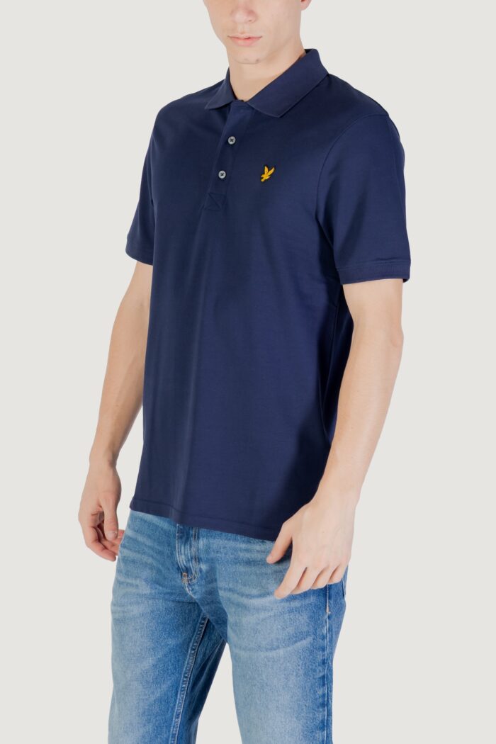 Polo manica corta Lyle & Scott  Blu