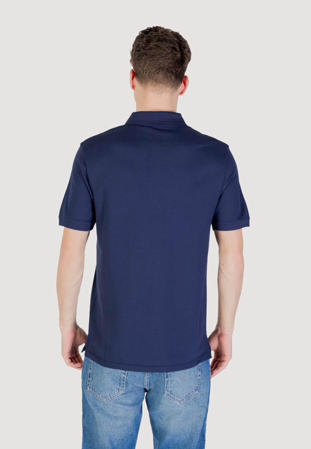 Polo manica corta Lyle & Scott Blu - Foto 4