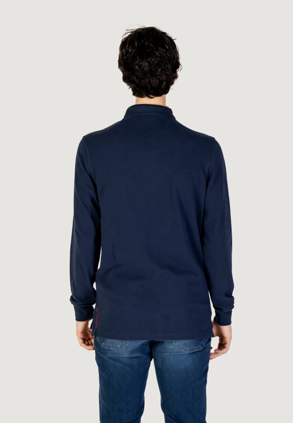 Polo manica lunga U.S. Polo Assn. must 000394 ehpd Blu - Foto 3