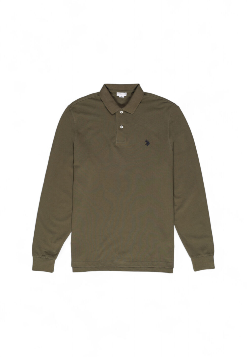 Polo manica lunga U.S. Polo Assn. must 000394 ehpd Verde Oliva - Foto 17