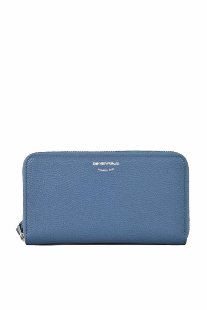 Portafoglio grande Emporio Armani  Blu