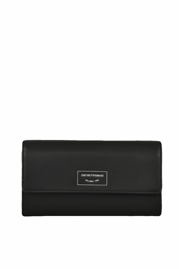 Portafoglio grande Emporio Armani  Nero