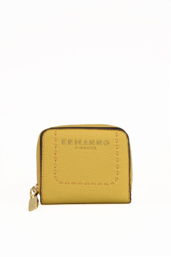 Portafoglio grande ERMANNO  Giallo