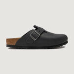 Sabot BIRKENSTOCK boston - imballo originale danneggiato - prodotto integro Nero - Foto 1