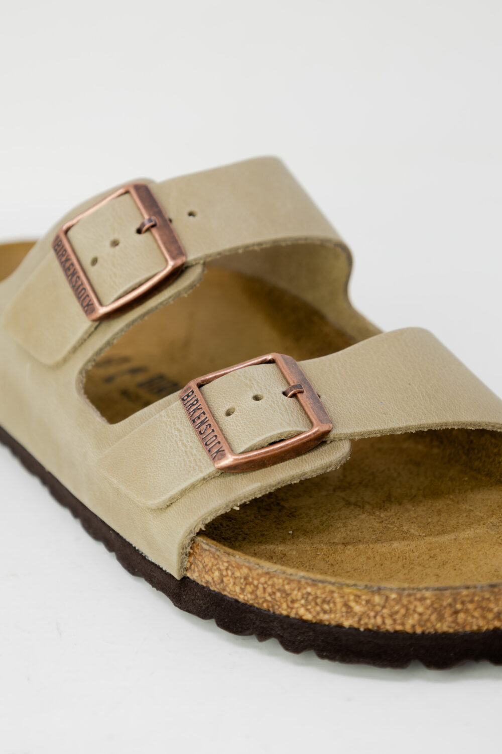 Sandali BIRKENSTOCK arizona - imballo originale danneggiato - prodotto integro Beige - Foto 5