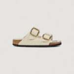 Sandali BIRKENSTOCK arizona - imballo originale danneggiato - prodotto integro Beige chiaro - Foto 1