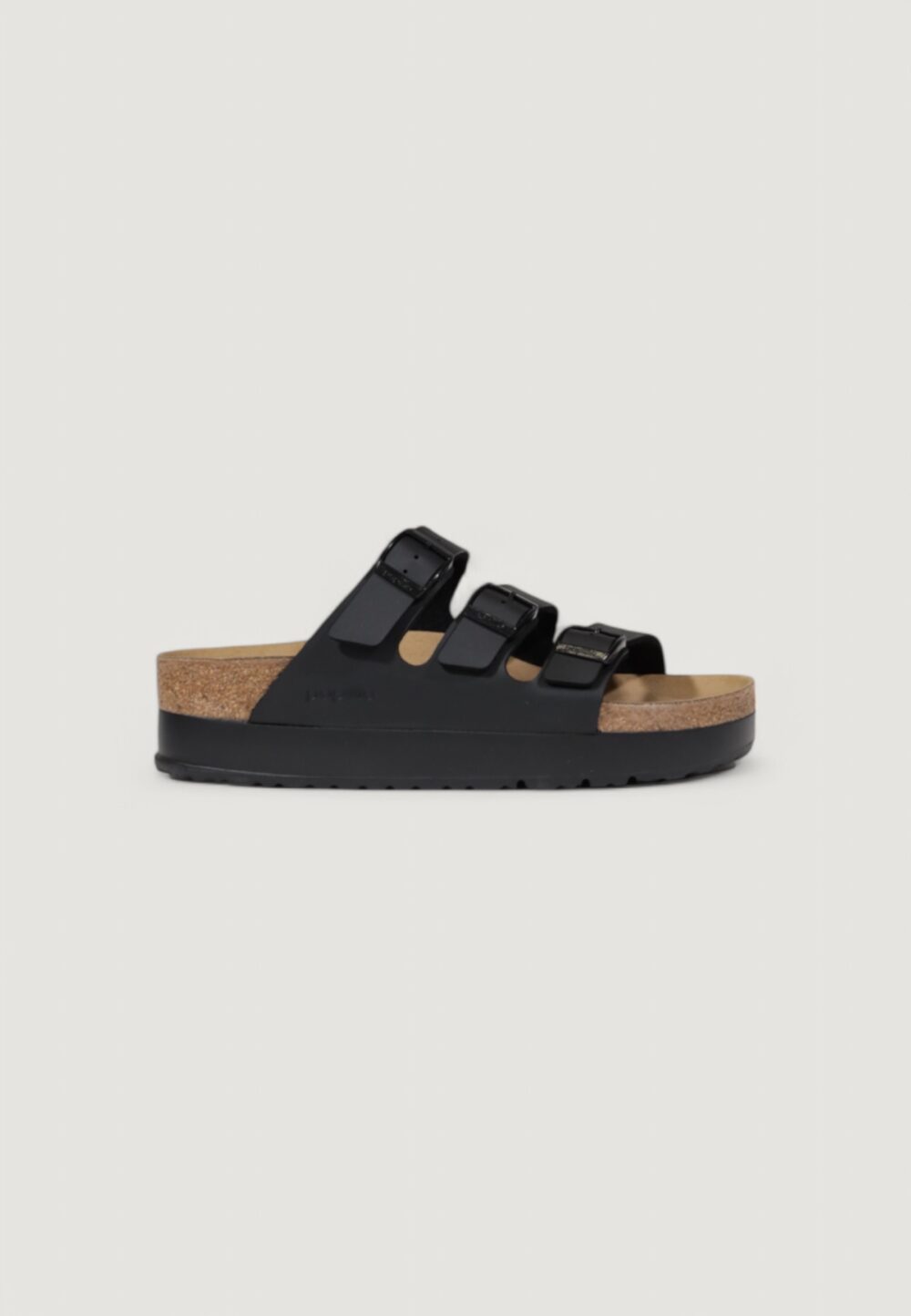 Sandali BIRKENSTOCK florida platf - imballo originale danneggiato - prodotto integro Nero - Foto 1