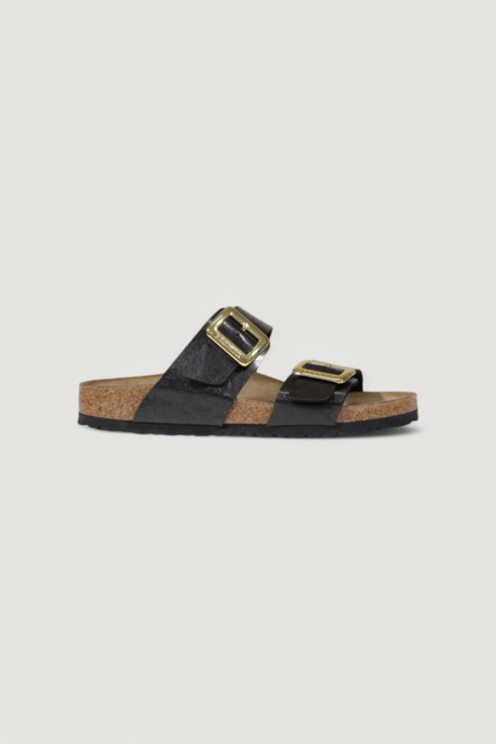Sandali BIRKENSTOCK sydney cb – imballo originale danneggiato – prodotto integro Nero