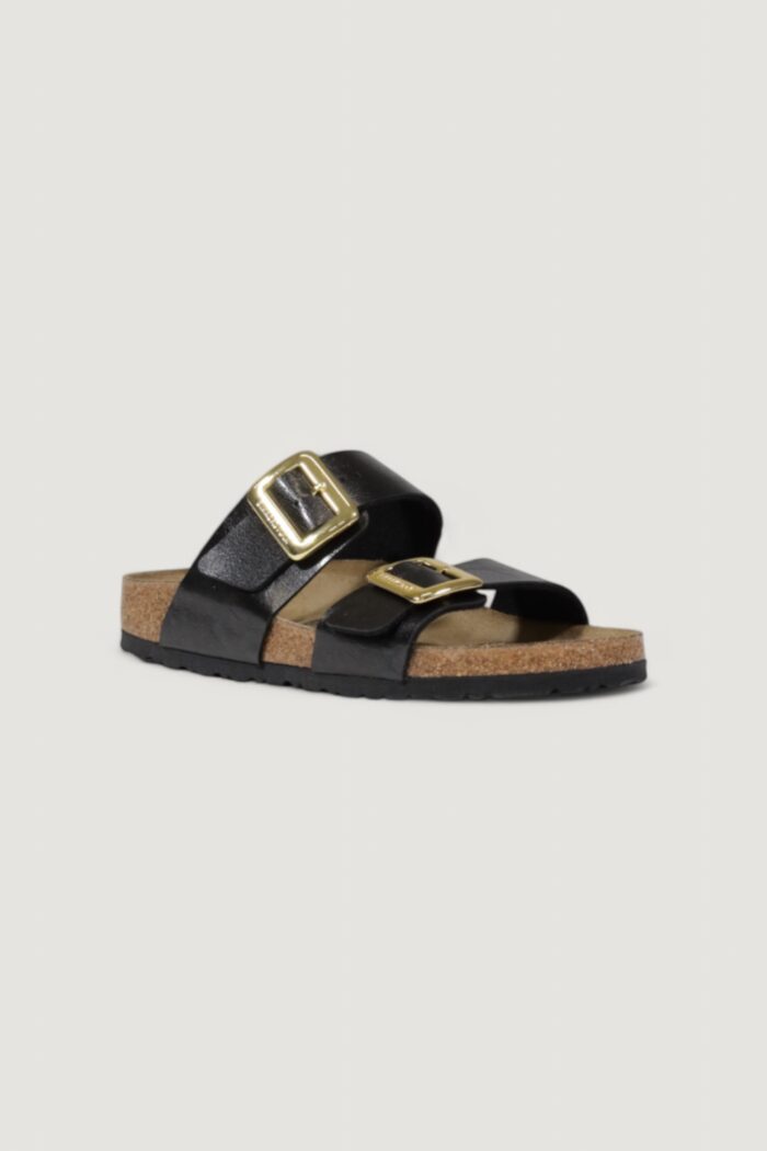 Sandali BIRKENSTOCK sydney cb – imballo originale danneggiato – prodotto integro Nero