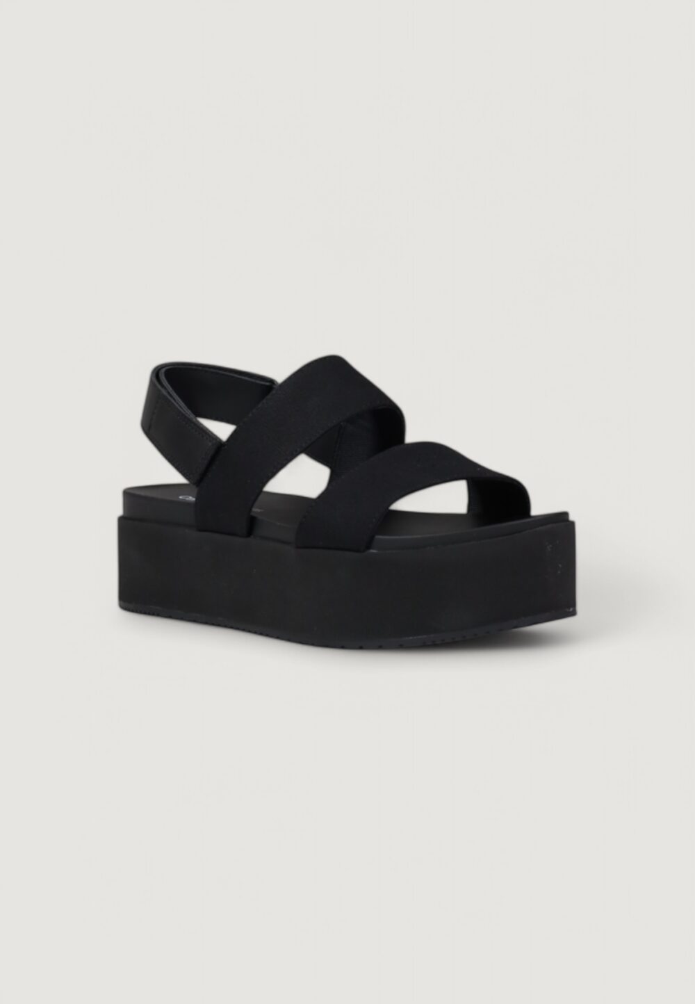 Sandali Calvin Klein Jeans flatform slin Nero - Foto 2