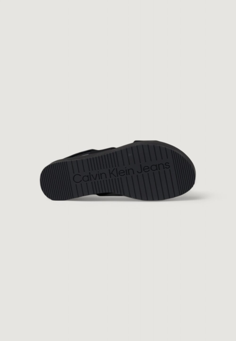 Sandali Calvin Klein Jeans flatform slin Nero - Foto 5