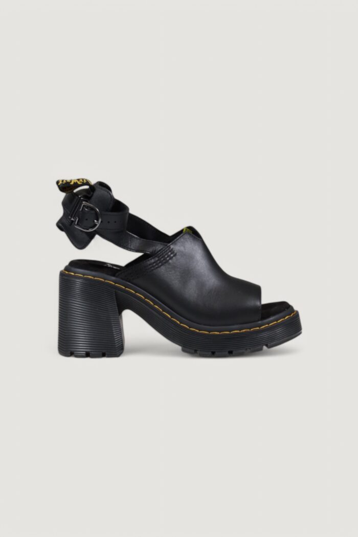 Sandali Dr. Martens millee sendal – imballo originale danneggiato – prodotto integro Nero
