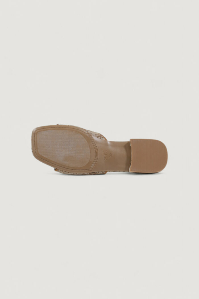 Sandali Guess tarishae – imballo originale danneggiato – prodotto integro Beige
