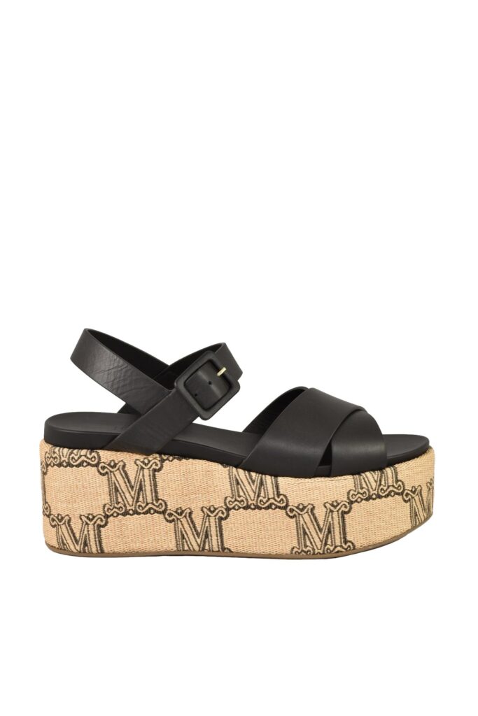 Sandali MAX MARA  NERO/MARRONE