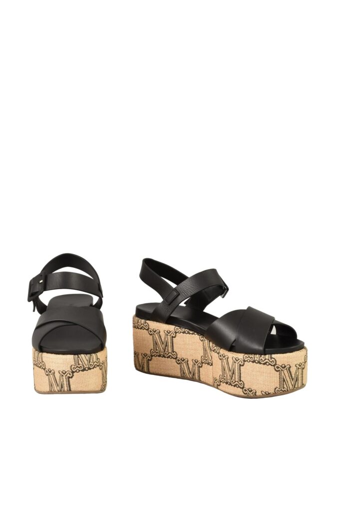 Sandali MAX MARA  NERO/MARRONE