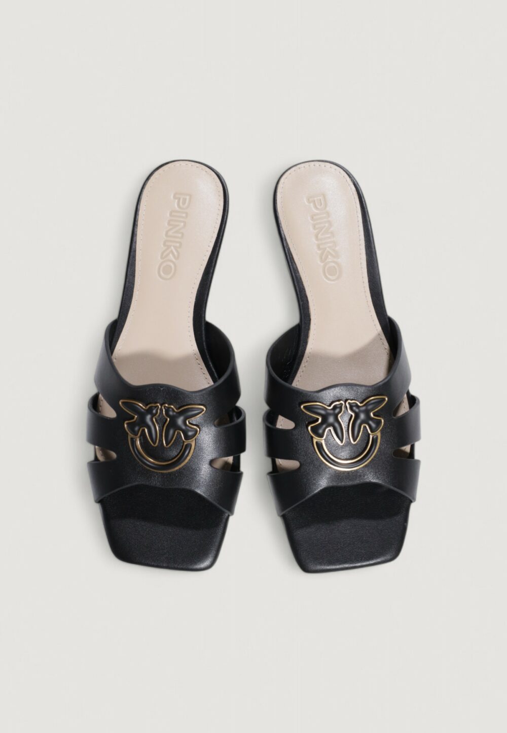 Sandali Pinko marli 09 - slipper nappa Nero - Foto 7