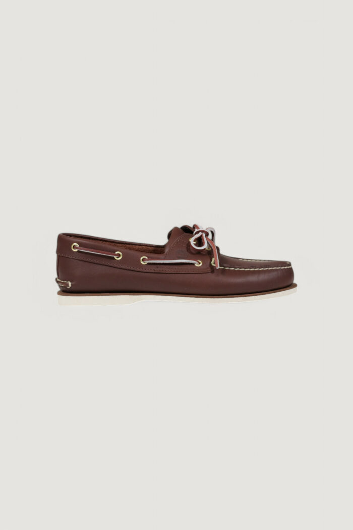 TIMBERLAND classic boat Marrone-Bordeaux