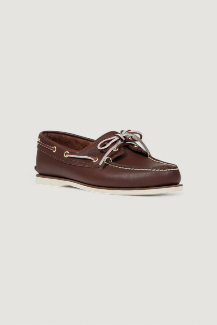 TIMBERLAND classic boat Marrone-Bordeaux