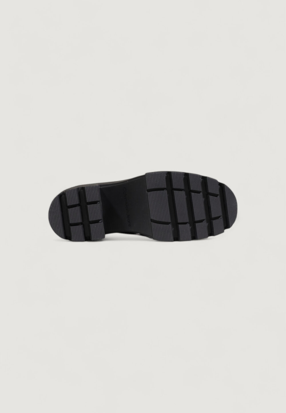 Scarpe con tacco Calvin Klein chunky heeled loafer - imballo originale danneggiato - prodotto integro Nero - Foto 5