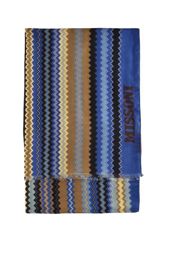 Sciarpa MISSONI  Blu – Marrone