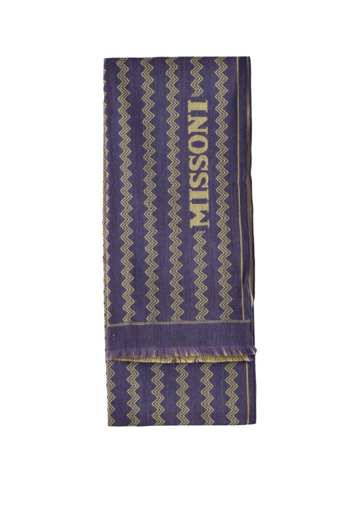 Sciarpa MISSONI  GIALLO/VIOLA