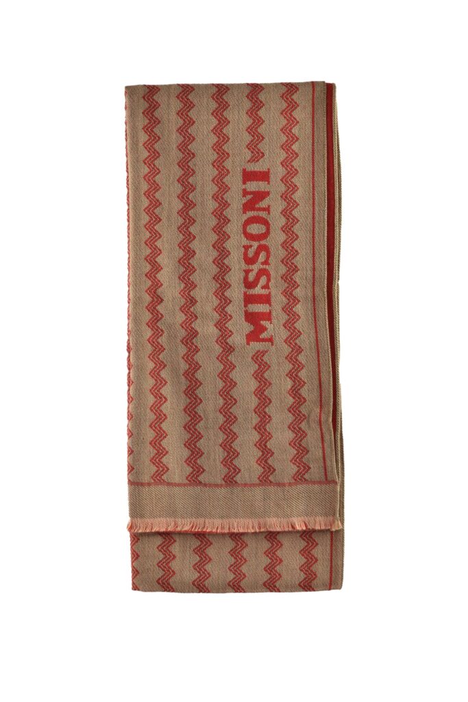 Sciarpa MISSONI  ROSSO/BEIGE