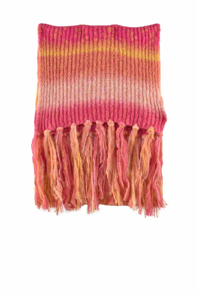 Sciarpa MSGM  ARANCIONE/ROSA