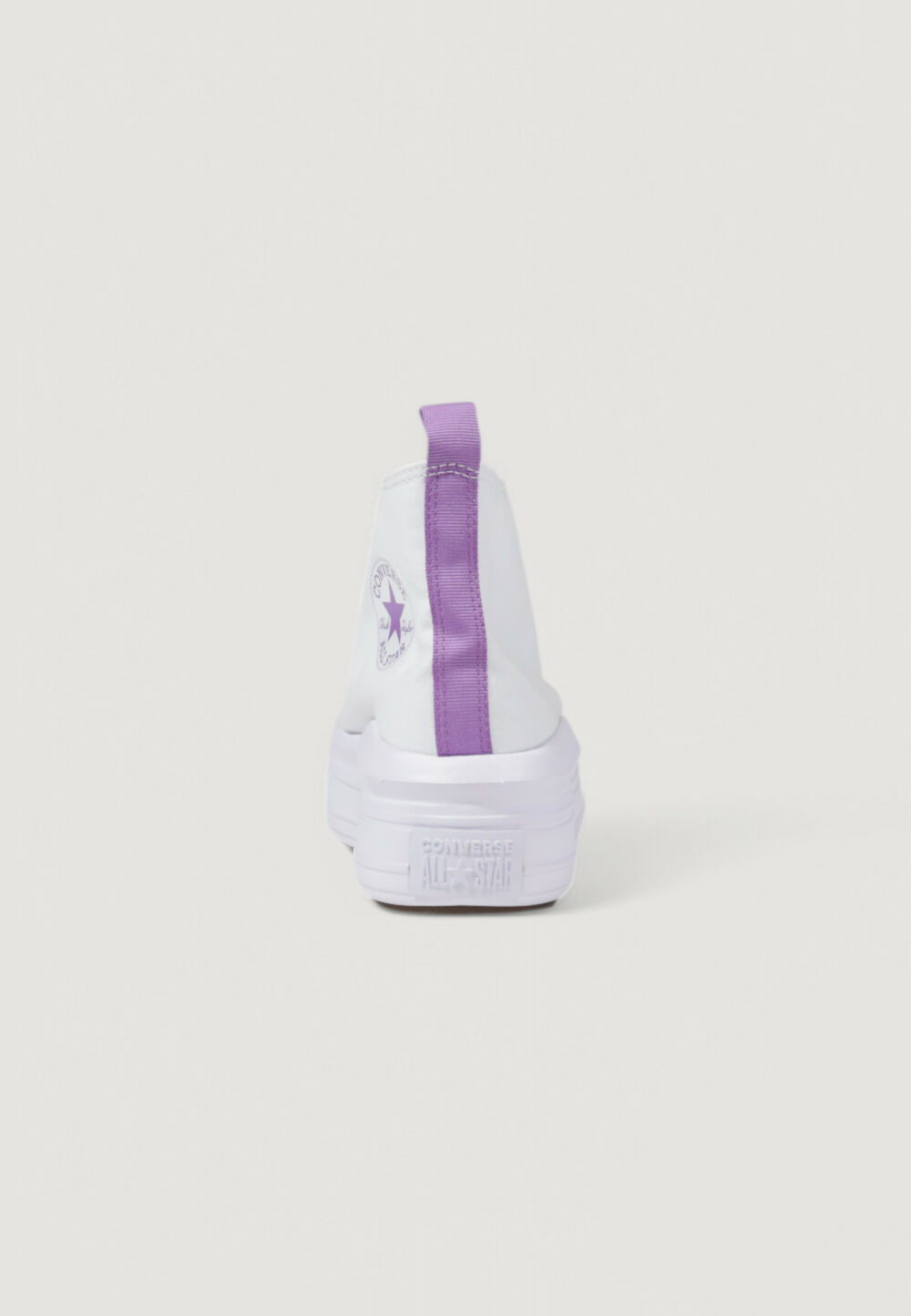 Sneakers Converse chuck taylor all star move Bianco - Viola - Foto 4