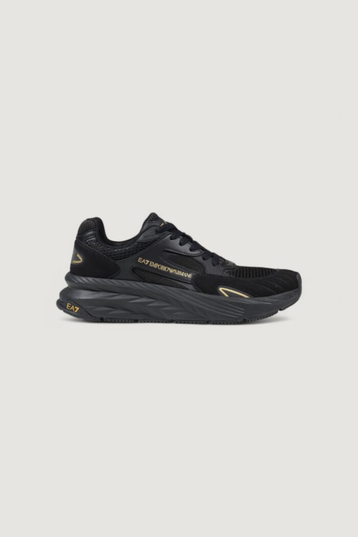 Sneakers EA7  Black gold