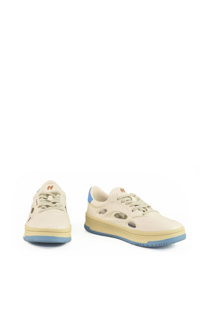 Sneakers FOAMERS  Bianco – Azzurro