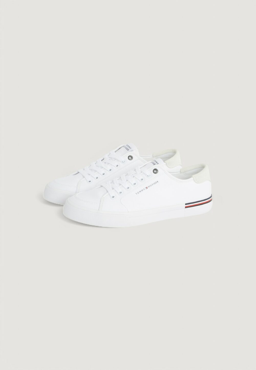 Sneakers Tommy Hilfiger core corporate vulcano Bianco - Foto 2
