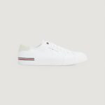 Sneakers Tommy Hilfiger core corporate vulcano - imballo originale danneggiato - prodotto integro Bianco - Foto 1