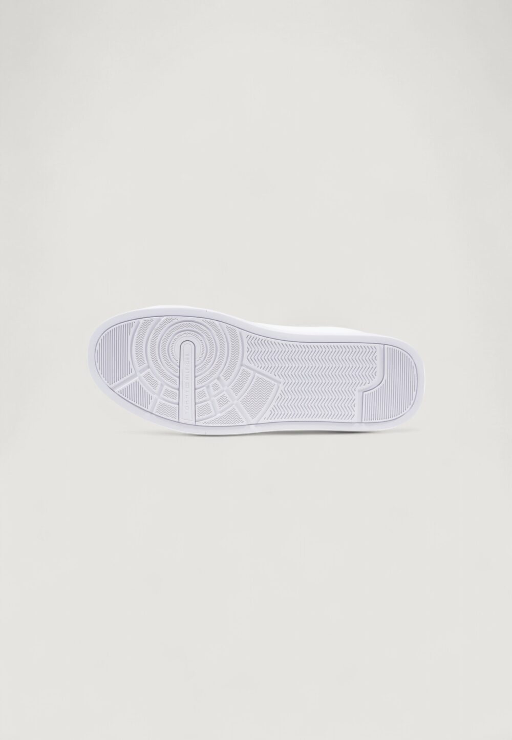 Sneakers Tommy Hilfiger th court lth detail Bianco - Foto 5