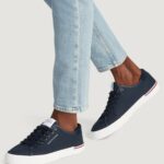 Sneakers Tommy Hilfiger core corporate vulcano Blu - Foto 1