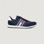 Sneakers Tommy Hilfiger Jeans runner casual Blu - Foto 1