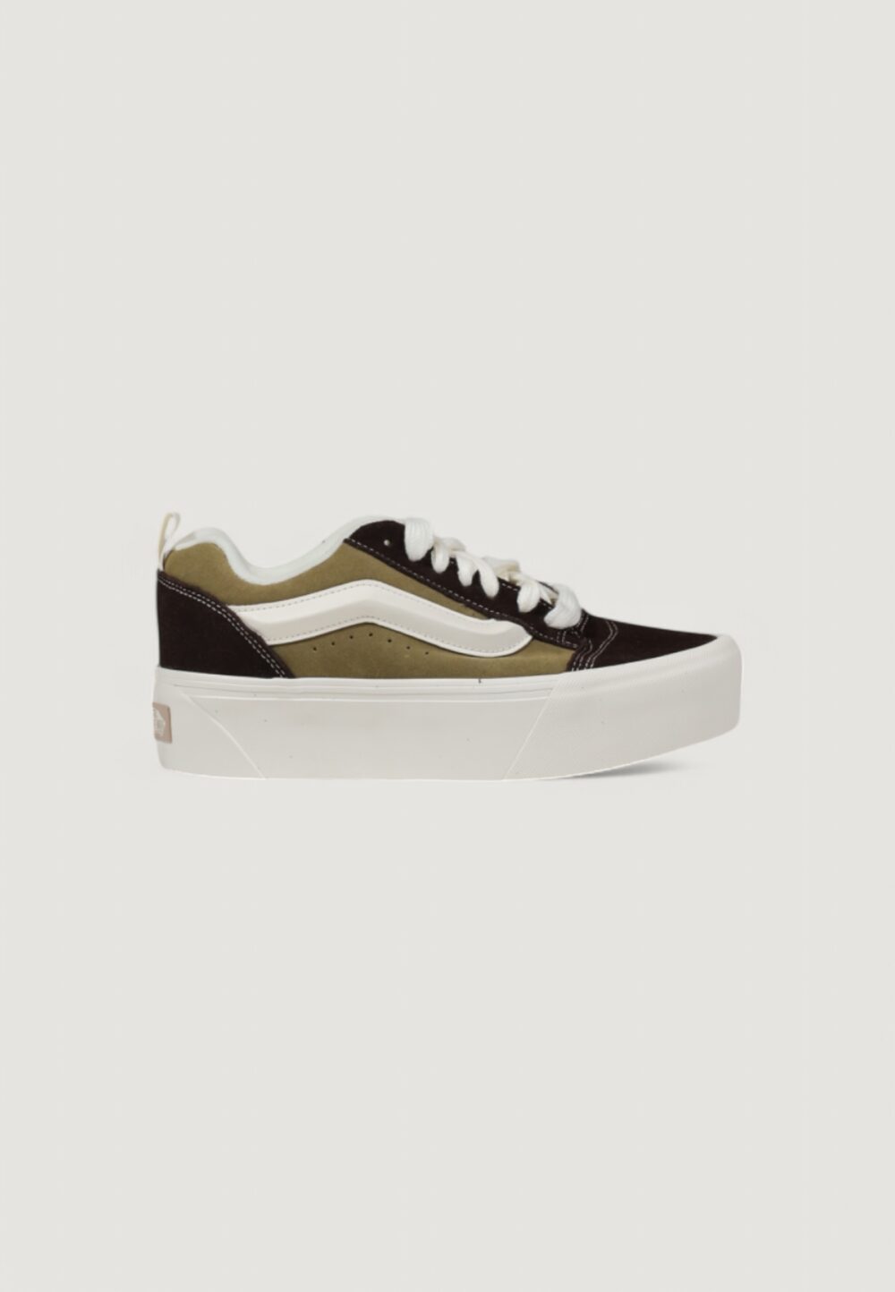Sneakers Vans knu stack - imballo originale danneggiato - prodotto integro Verde Oliva - Foto 1