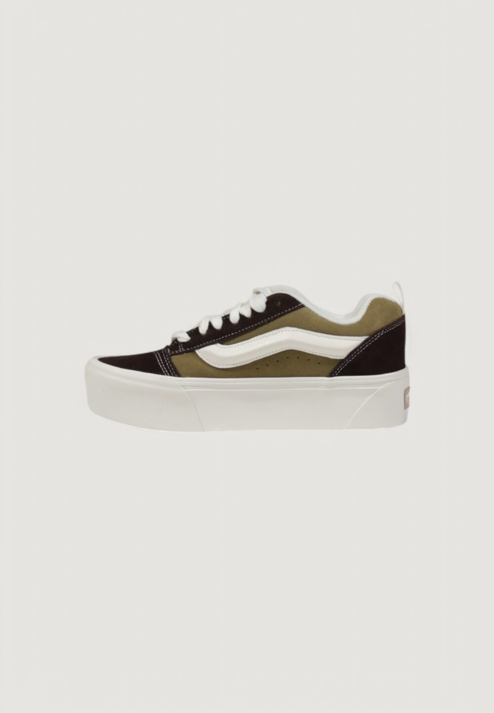 Sneakers Vans knu stack - imballo originale danneggiato - prodotto integro Verde Oliva - Foto 4