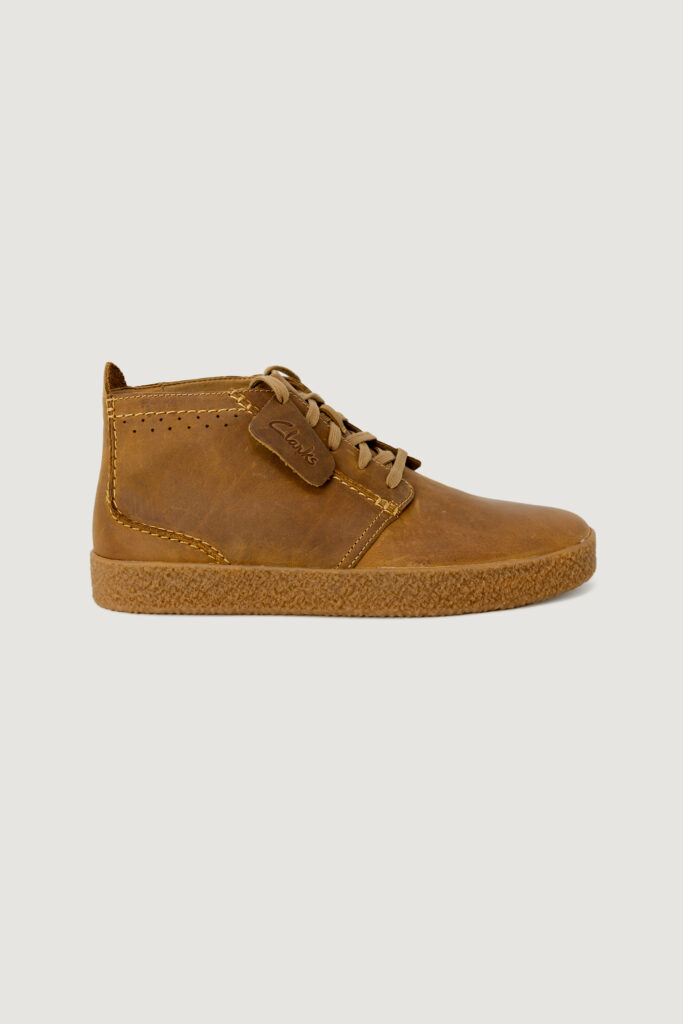 Stivaletti Clarks streethill mid – imballo originale danneggiato – prodotto integro Beige scuro