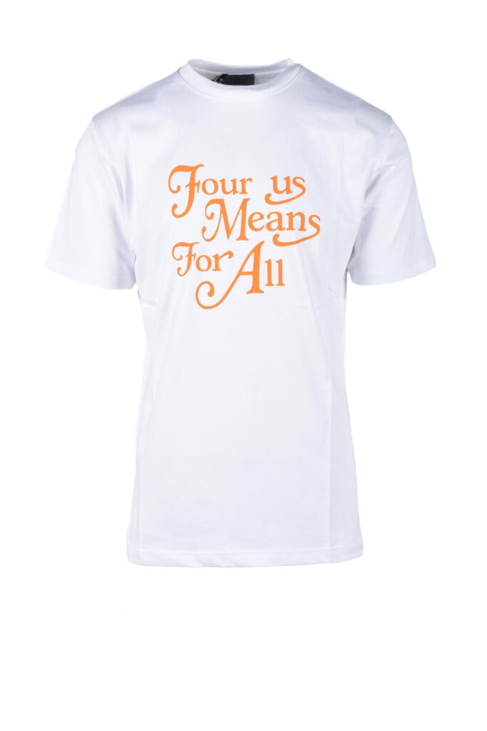 T-shirt 4US CESARE PACIOTTI  Bianco