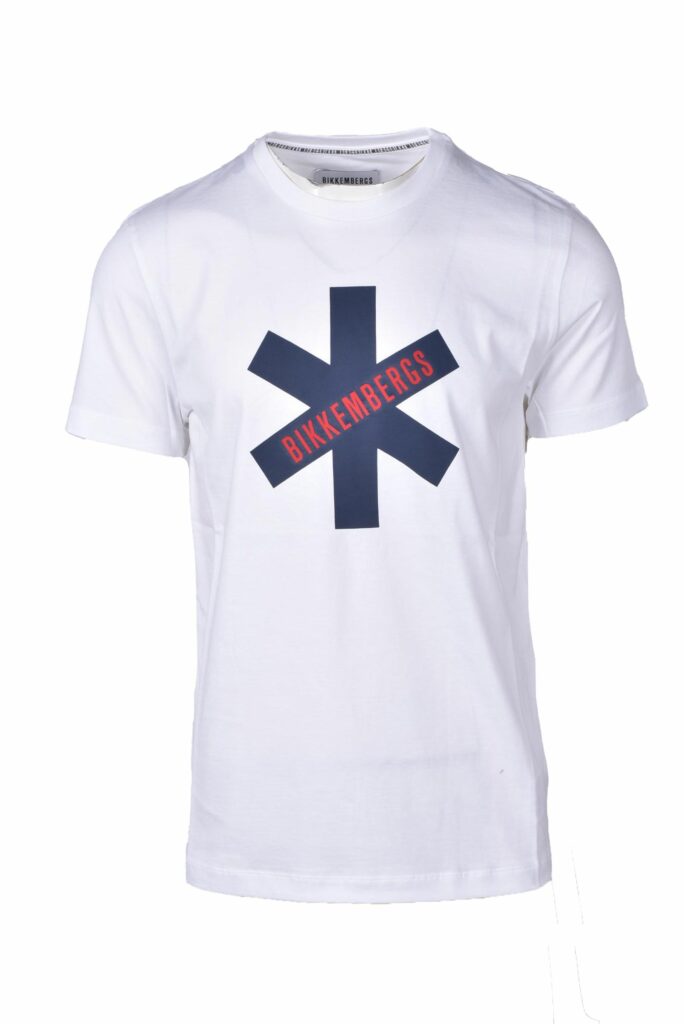 T-shirt BIKKEMBERGS  Bianco