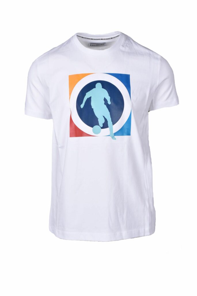 T-shirt BIKKEMBERGS  Bianco