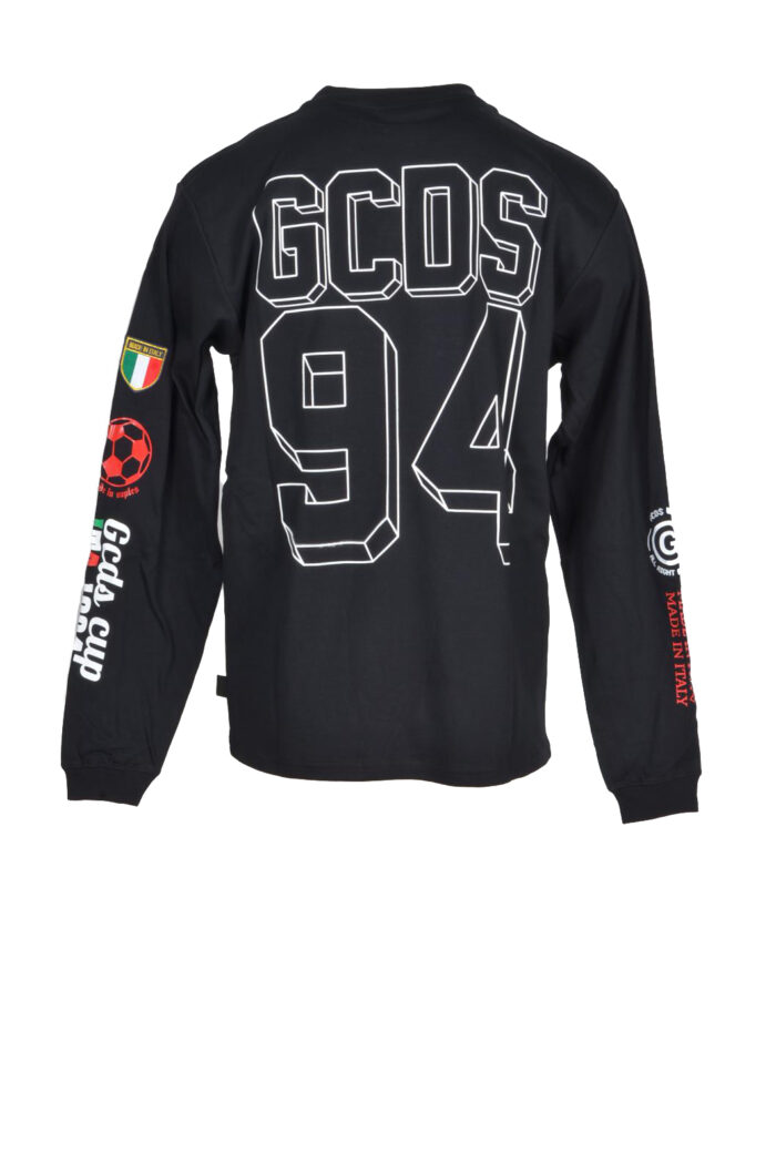 T-shirt GCDS X NAPOLI  Nero