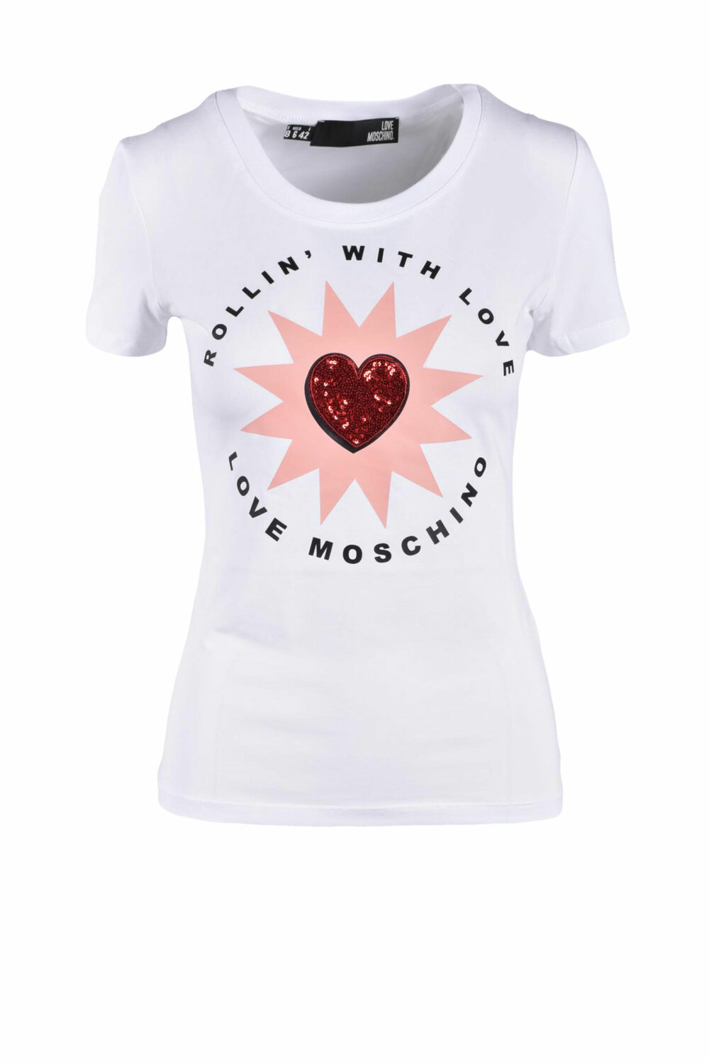 T-shirt Love Moschino Bianco - Foto 1