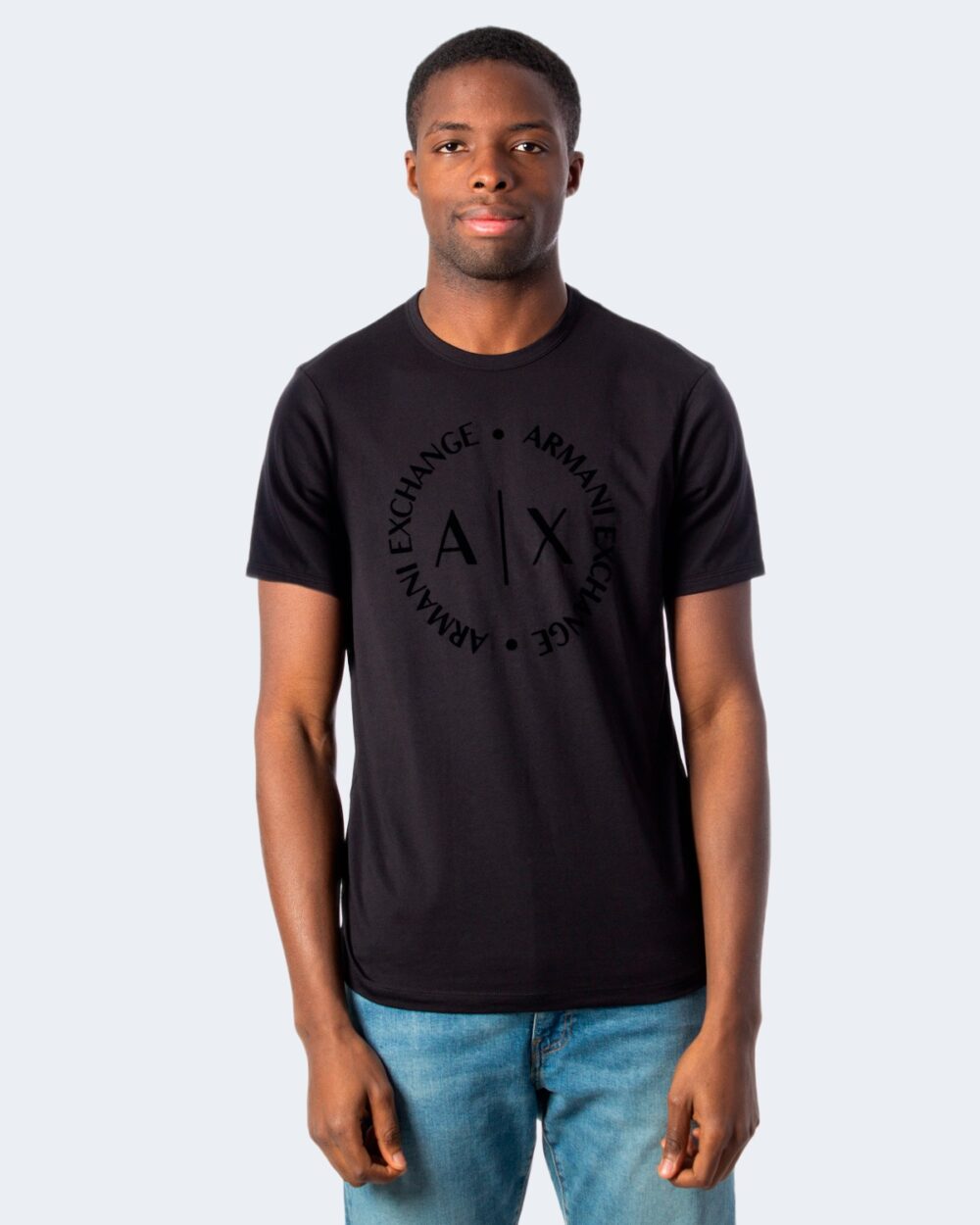 T-shirt Armani Exchange Nero - Foto 2