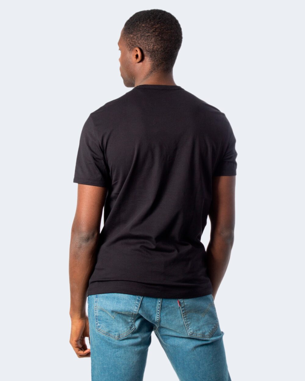 T-shirt Armani Exchange Nero - Foto 3