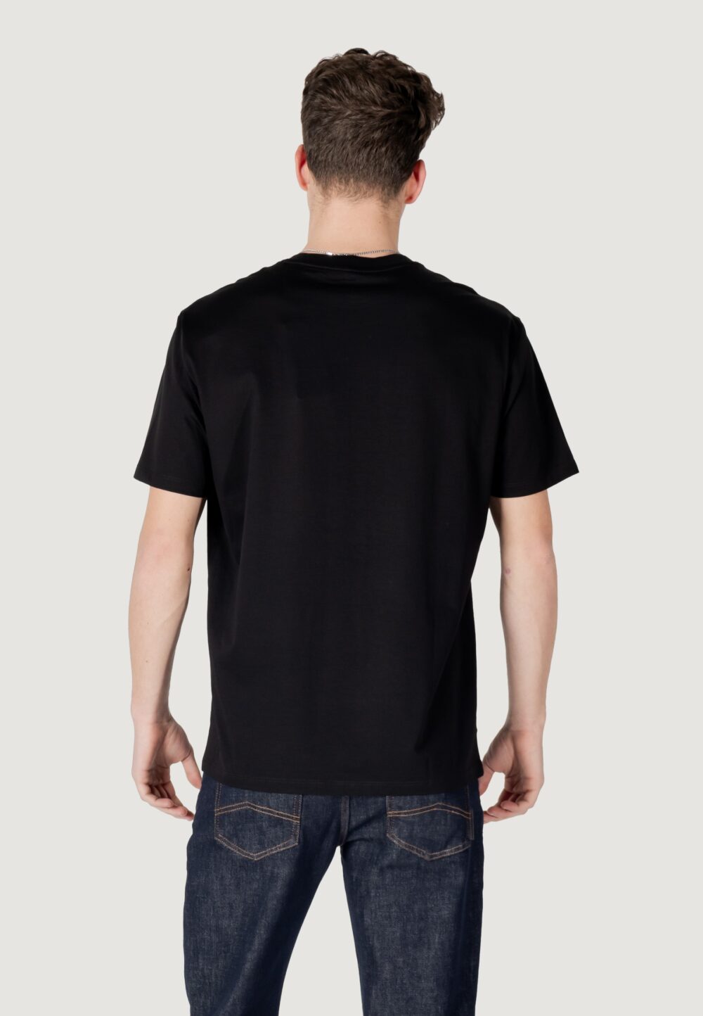 T-shirt Armani Exchange Nero - Foto 5