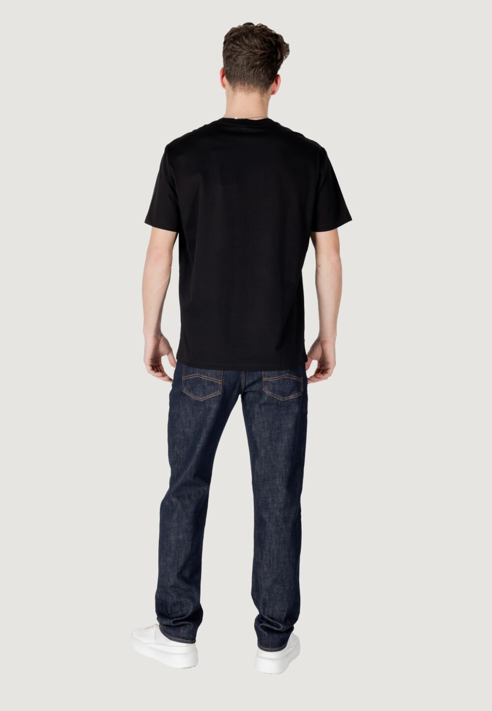T-shirt Armani Exchange Nero - Foto 8