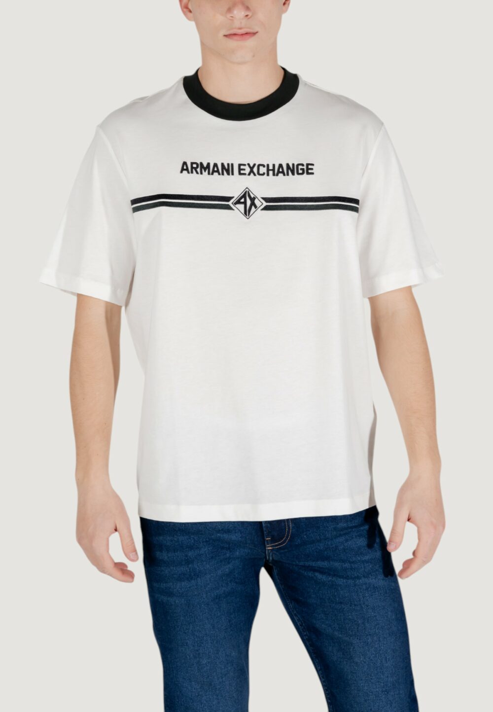 T-shirt Armani Exchange Panna - Foto 1